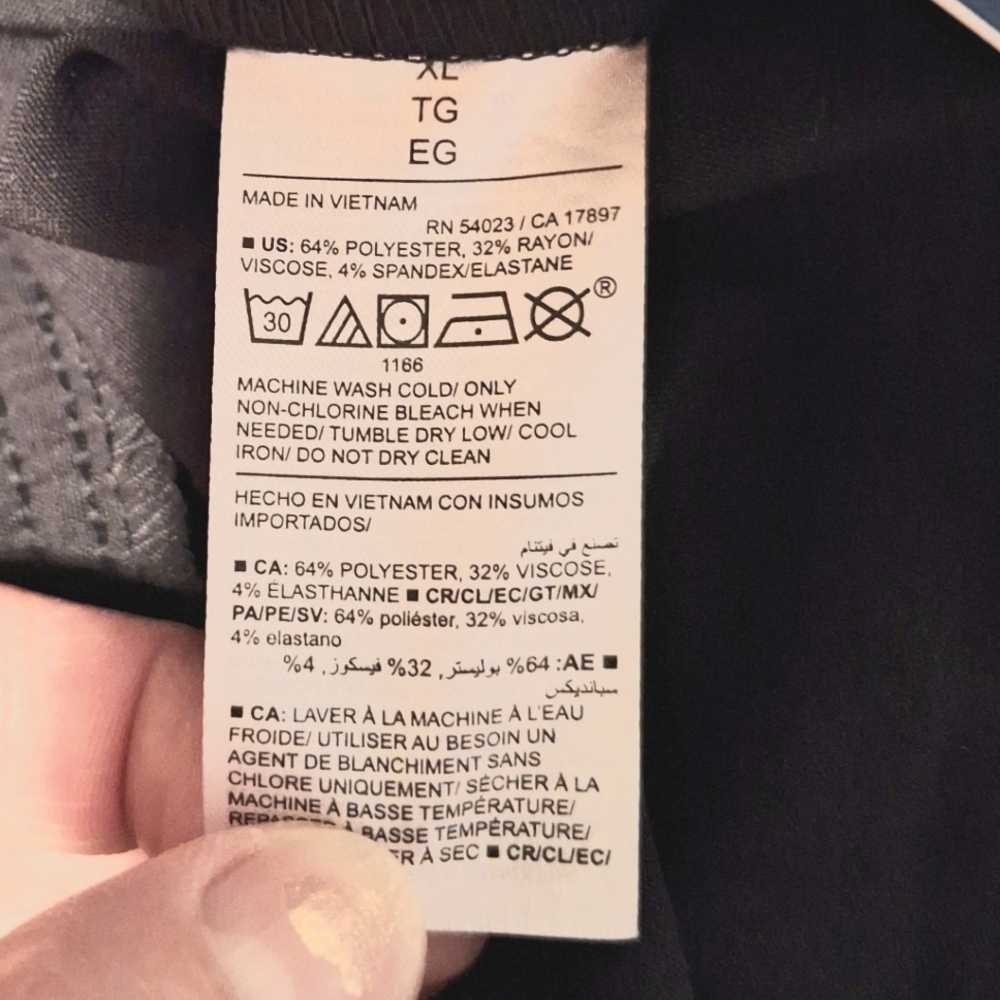 Old Navy High-Waisted "Billie" Straight Ankle Trouser, Size XL, RN#54023 NWT - Picture 4 of 16